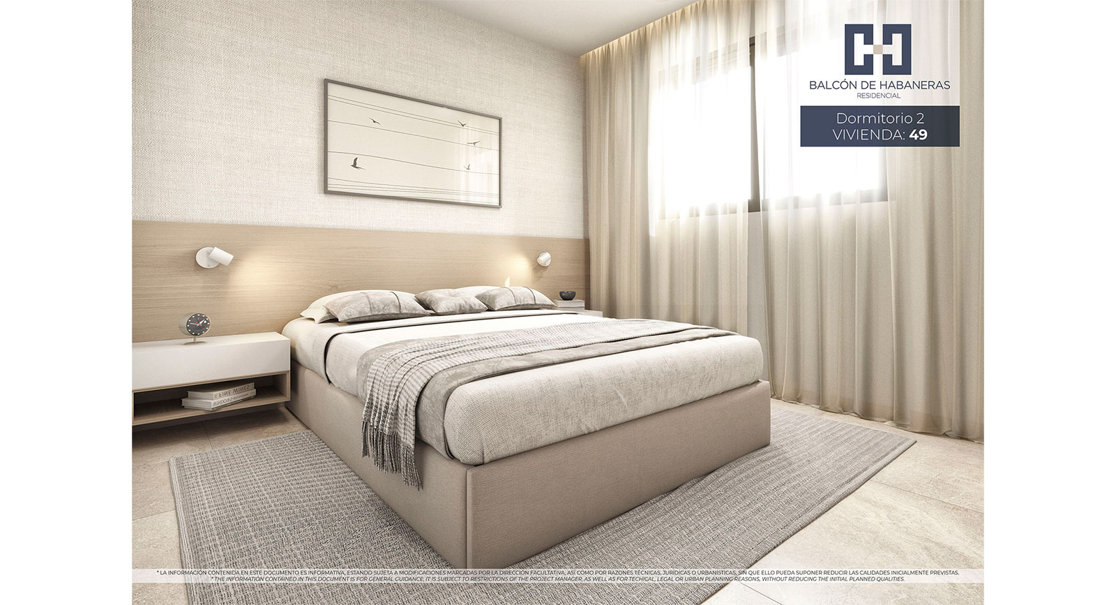 HABANERAS-VIV49-DORMITORIOII-1600